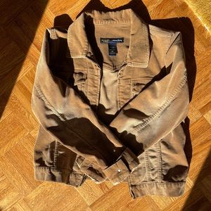 Y2K Vintage Abercrombie & Fitch Corduroy Zip Up Jacket